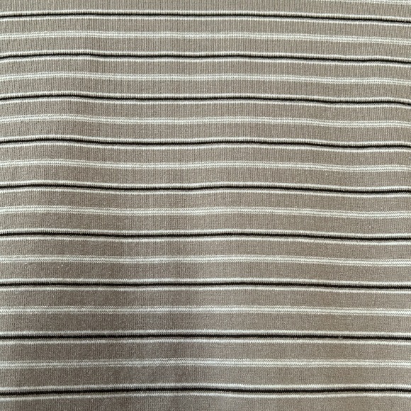 🤎VINTAGE Turtleneck Short-sleeved striped Top🤎 - Picture 3 of 6